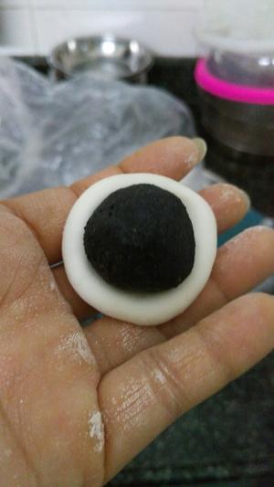 流心汤圆（花生馅&黑芝麻馅）的做法 步骤10