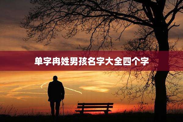 单字冉姓男孩名字大全四个字