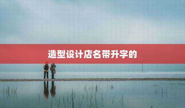 造型设计店名带升字的