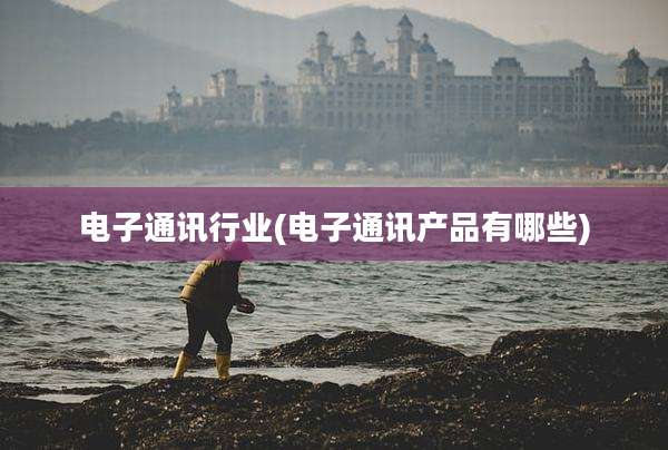电子通讯行业(电子通讯产品有哪些)