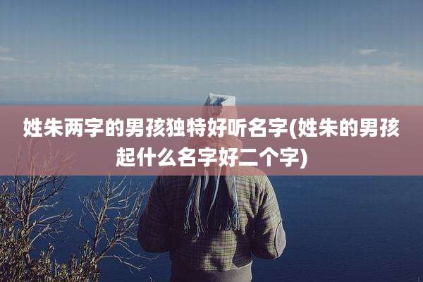 姓朱两字的男孩独特好听名字(姓朱的男孩起什么名字好二个字)
