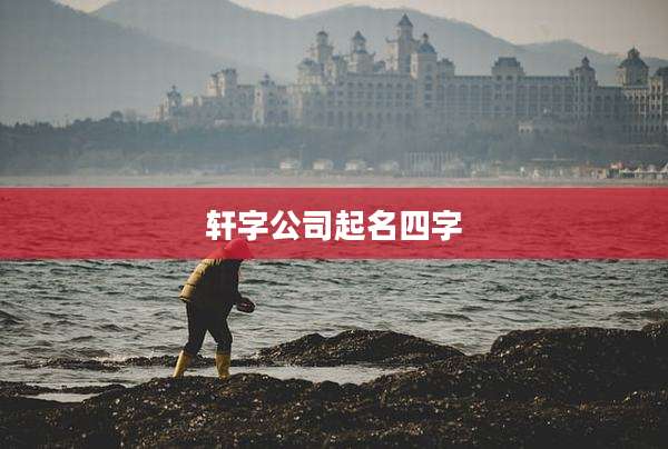 轩字公司起名四字