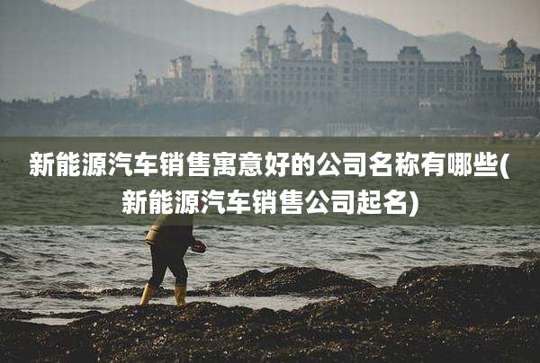 新能源汽车销售寓意好的公司名称有哪些(新能源汽车销售公司起名)