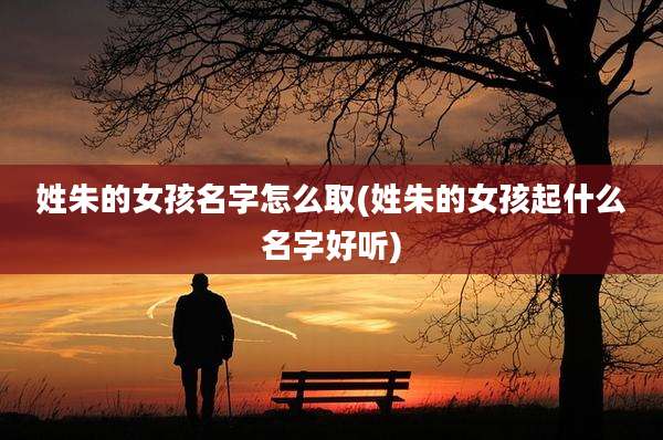 姓朱的女孩名字怎么取(姓朱的女孩起什么名字好听)