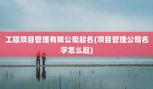 工程项目管理有限公司起名(项目管理公司名字怎么起)