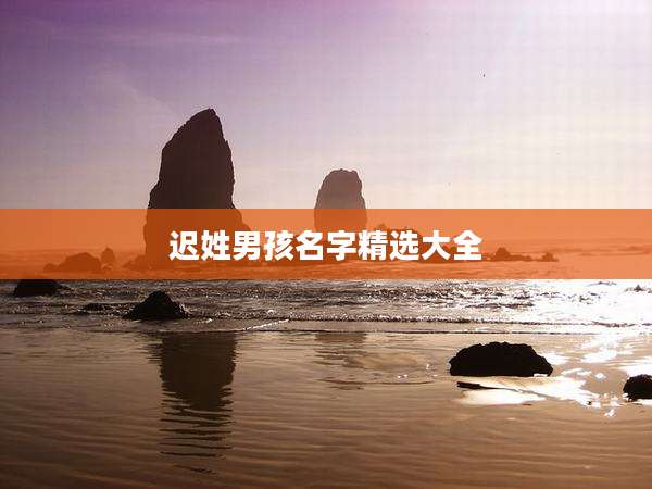 迟姓男孩名字精选大全