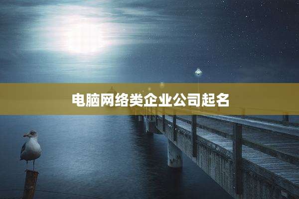 电脑网络类企业公司起名