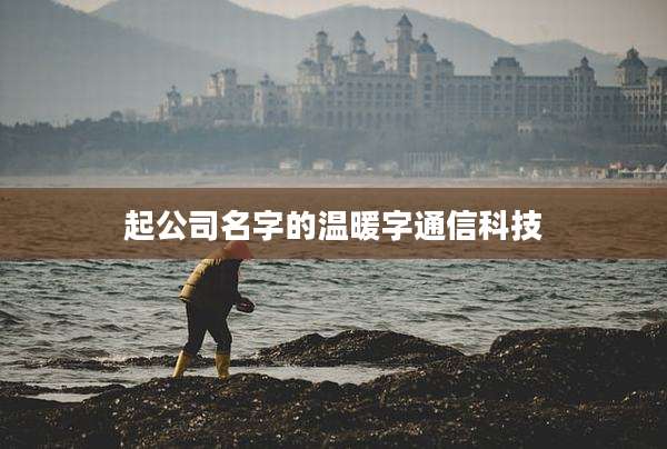 起公司名字的温暖字通信科技