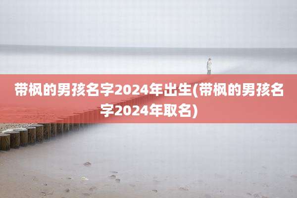 带枫的男孩名字2024年出生(带枫的男孩名字2024年取名)
