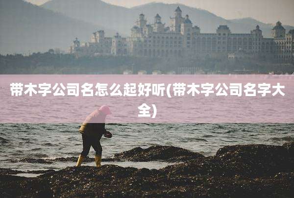 带木字公司名怎么起好听(带木字公司名字大全)