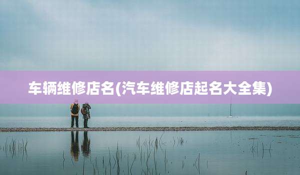 车辆维修店名(汽车维修店起名大全集)