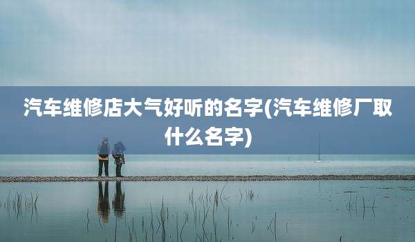 汽车维修店大气好听的名字(汽车维修厂取什么名字)