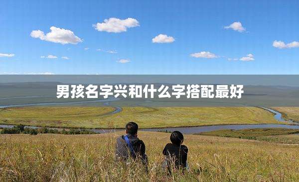 男孩名字兴和什么字搭配最好