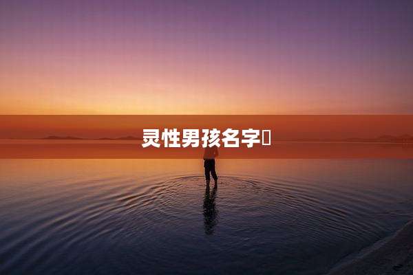 灵性男孩名字燊