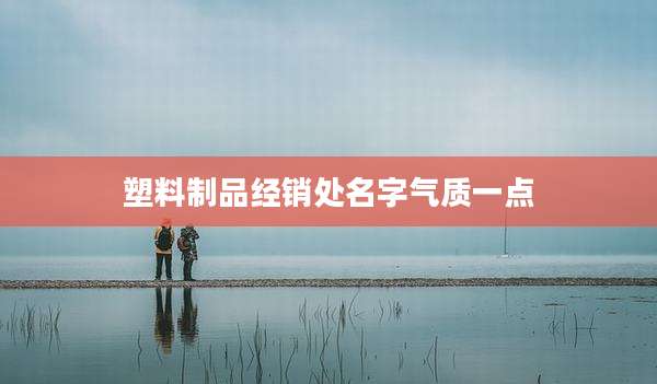 塑料制品经销处名字气质一点