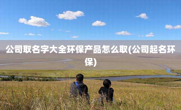 公司取名字大全环保产品怎么取(公司起名环保)