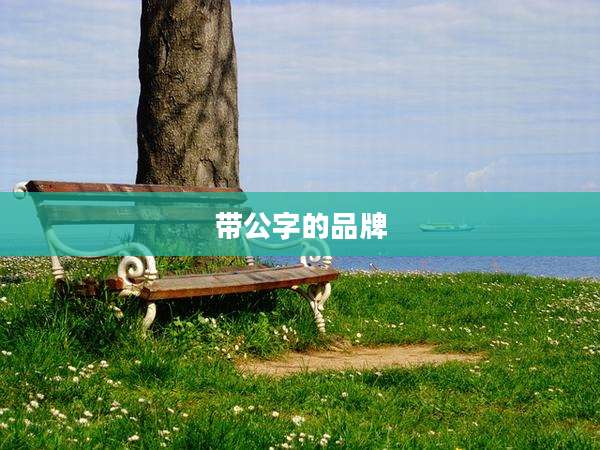 带公字的品牌