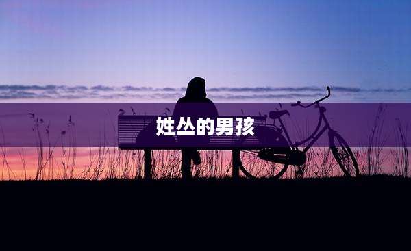 姓丛的男孩