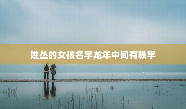 姓丛的女孩名字龙年中间有轶字