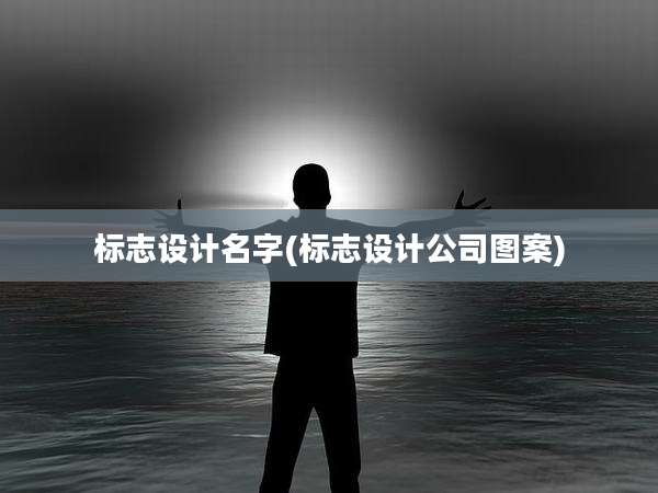 标志设计名字(标志设计公司图案)
