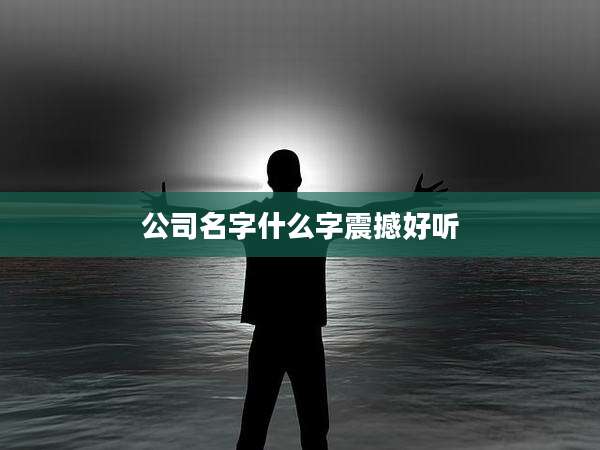 公司名字什么字震撼好听