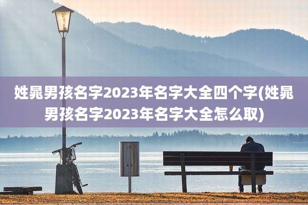 姓晁男孩名字2023年名字大全四个字(姓晁男孩名字2023年名字大全怎么取)