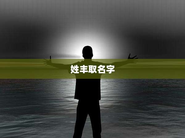 姓丰取名字