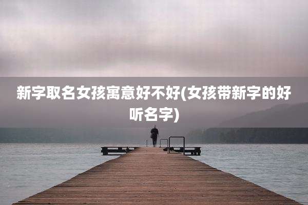 新字取名女孩寓意好不好(女孩带新字的好听名字)