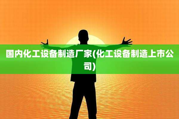 国内化工设备制造厂家(化工设备制造上市公司)