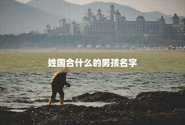 姓国合什么的男孩名字