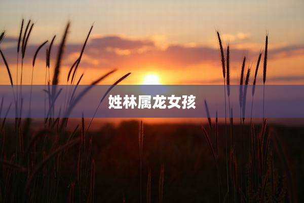 姓林属龙女孩