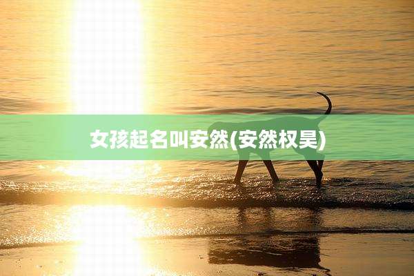 女孩起名叫安然(安然权昊)