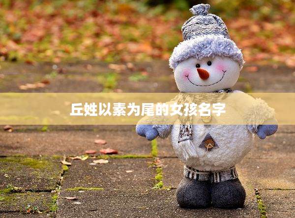 丘姓以素为尾的女孩名字