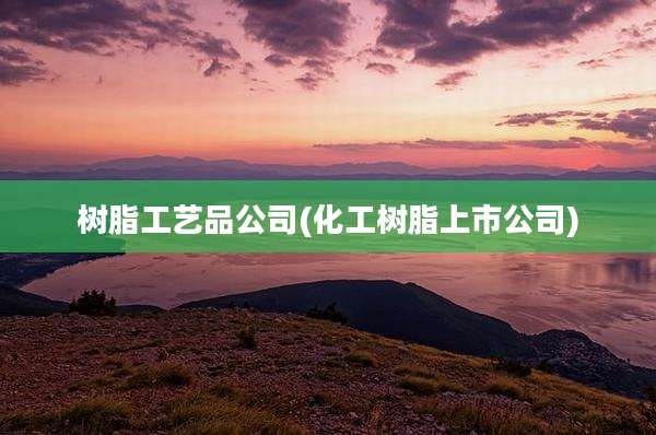 树脂工艺品公司(化工树脂上市公司)