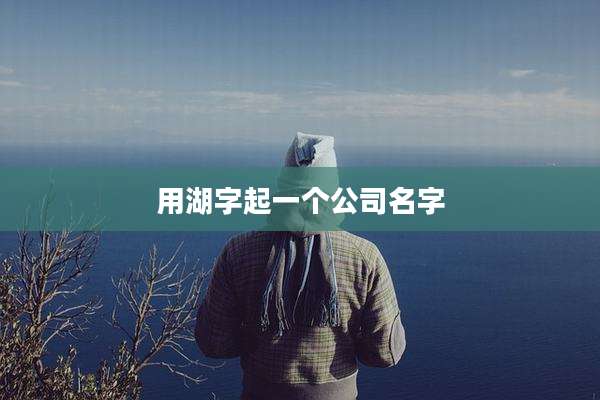 用湖字起一个公司名字