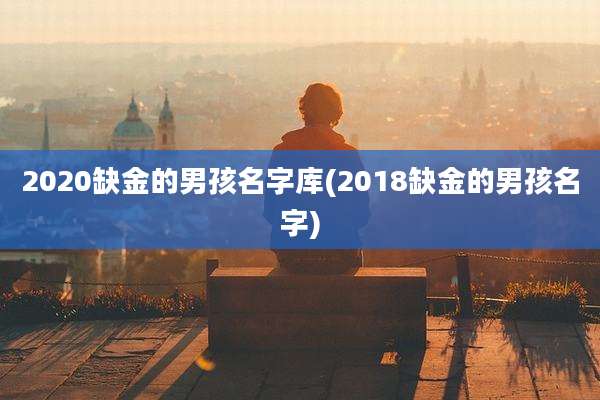 2020缺金的男孩名字库(2018缺金的男孩名字)