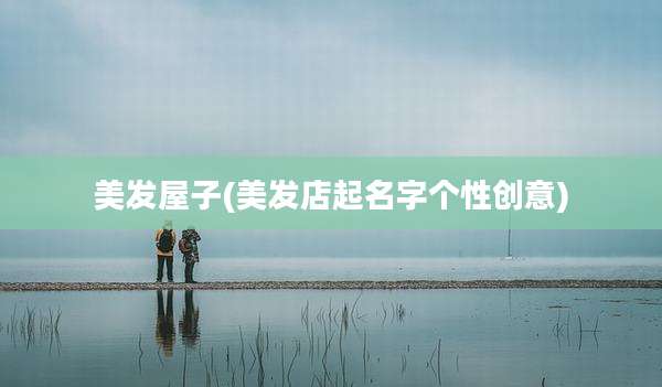 美发屋子(美发店起名字个性创意)