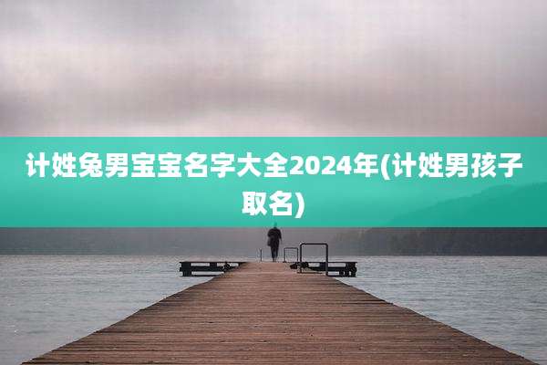 计姓兔男宝宝名字大全2024年(计姓男孩子取名)