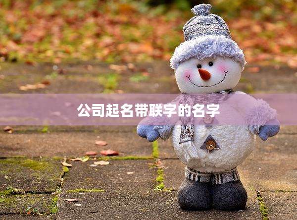 公司起名带联字的名字