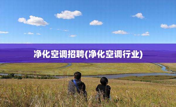 净化空调招聘(净化空调行业)