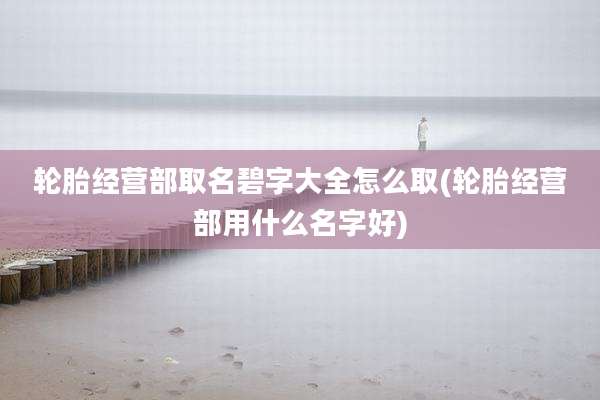 轮胎经营部取名碧字大全怎么取(轮胎经营部用什么名字好)