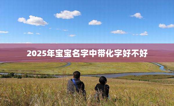 2025年宝宝名字中带化字好不好