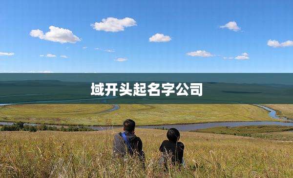 域开头起名字公司