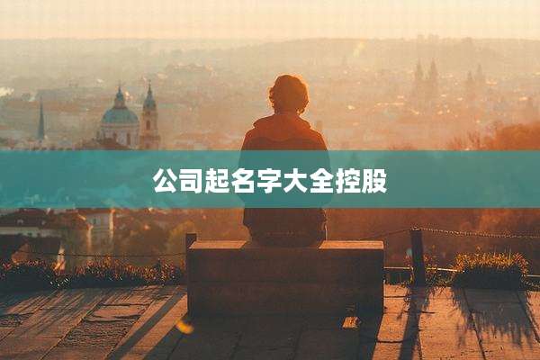 公司起名字大全控股