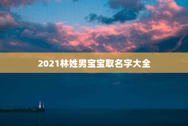 2021林姓男宝宝取名字大全