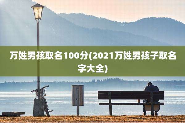 万姓男孩取名100分(2021万姓男孩子取名字大全)