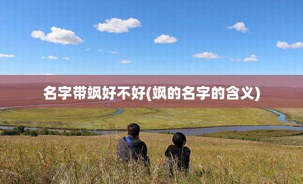 名字带飒好不好(飒的名字的含义)