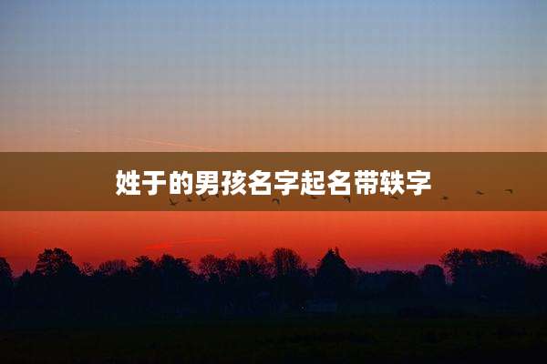 姓于的男孩名字起名带轶字