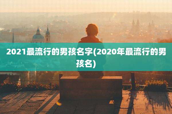 2021最流行的男孩名字(2020年最流行的男孩名)