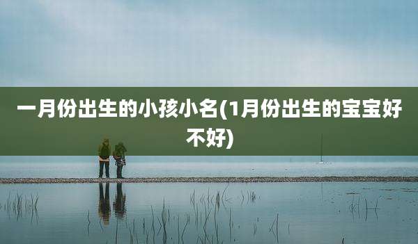 一月份出生的小孩小名(1月份出生的宝宝好不好)